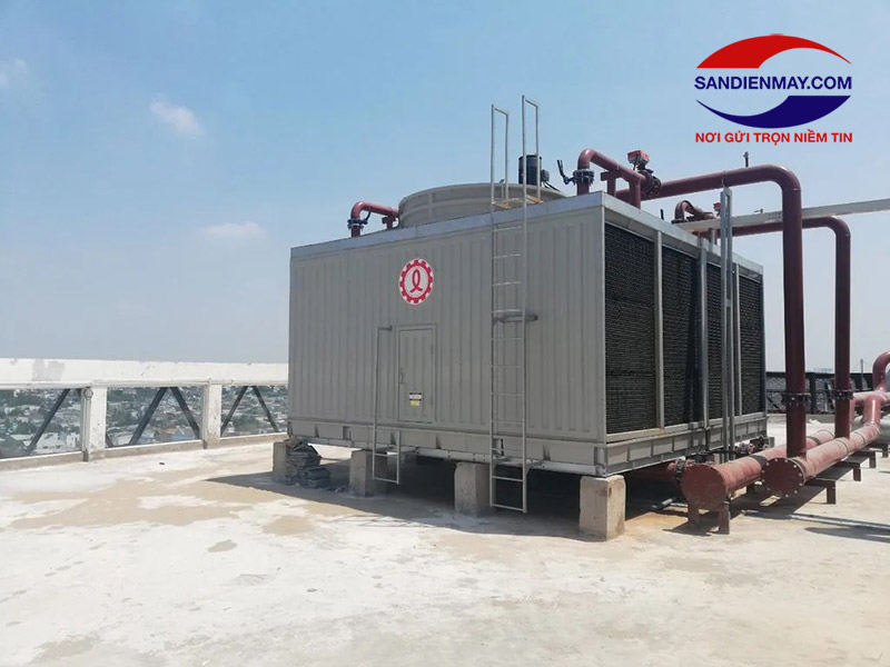 Tháp giải nhiệt nước công nghiệp Kumisai vuông